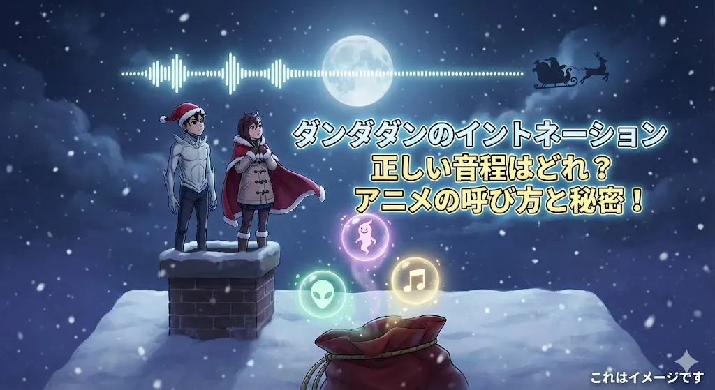 アニメ・ダンダダンのイントネーションの正解は？サンタさんと同じ音程になる理由と3つの秘密アイキャッチ