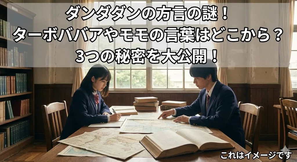 ダンダダンのあの言葉はどこの方言？ターボババアの「だらぁ」やモモ、邪視のセリフが持つ3つの秘密とはアイキャッチ