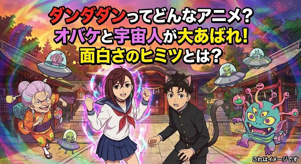 ダンダダンってどんなアニメ？オバケと宇宙人の大乱闘！2期や3期はいつから？打ち切りの噂もズバリ解決アイキャッチ