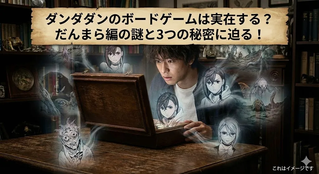 ダンダダンのボードゲームは実在する？作中のだんまら編がつまらないと噂される3つの理由と謎アイキャッチ