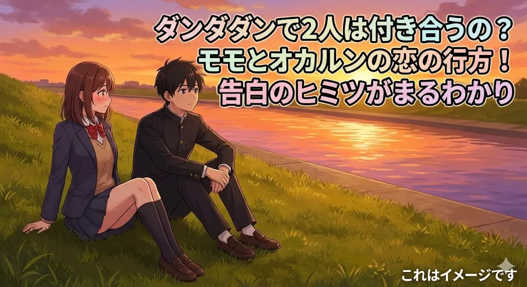 ダンダダンでモモとオカルンは付き合うの？告白の159話など2人の恋のヒミツを大はっけん！アイキャッチ