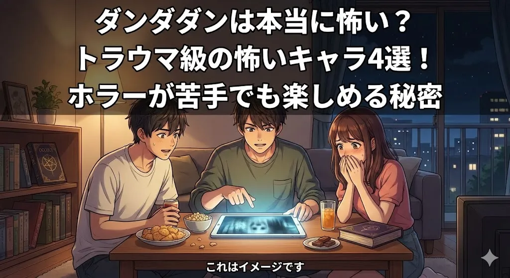 ダンダダンって怖い？知恵袋の疑問を解決！トラウマ級の怖いキャラ4選と怖い顔シーンの秘密アイキャッチ
