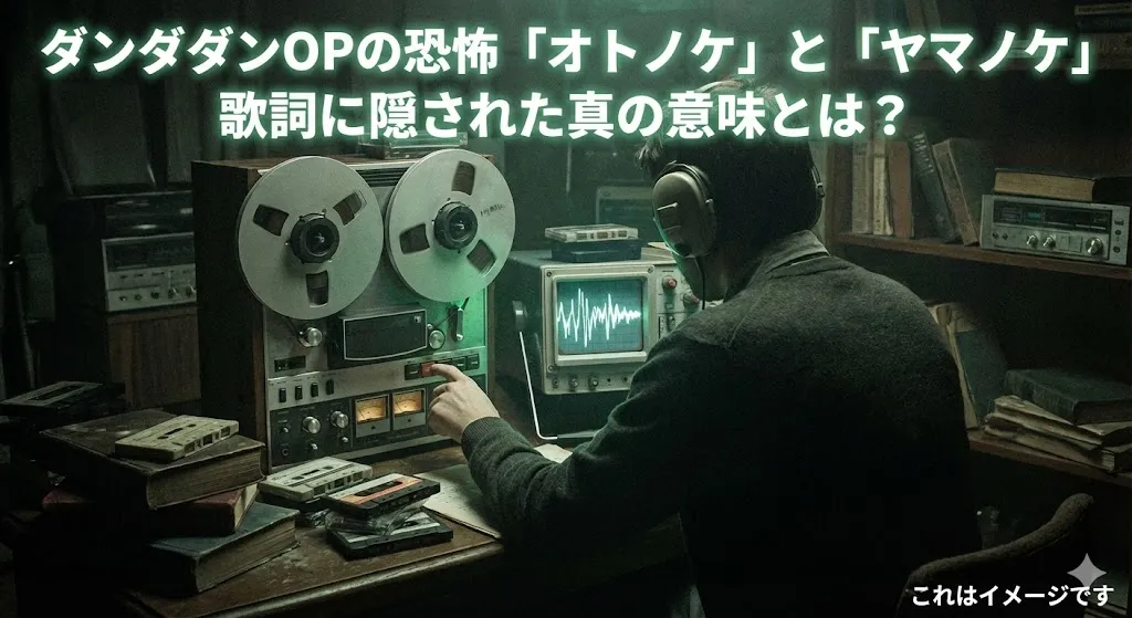 『ダンダダン』OPと「ヤマノケ」の怖い関係！オトノケの歌詞「ハイレタ」に隠された3つの怨念とは？アイキャッチ